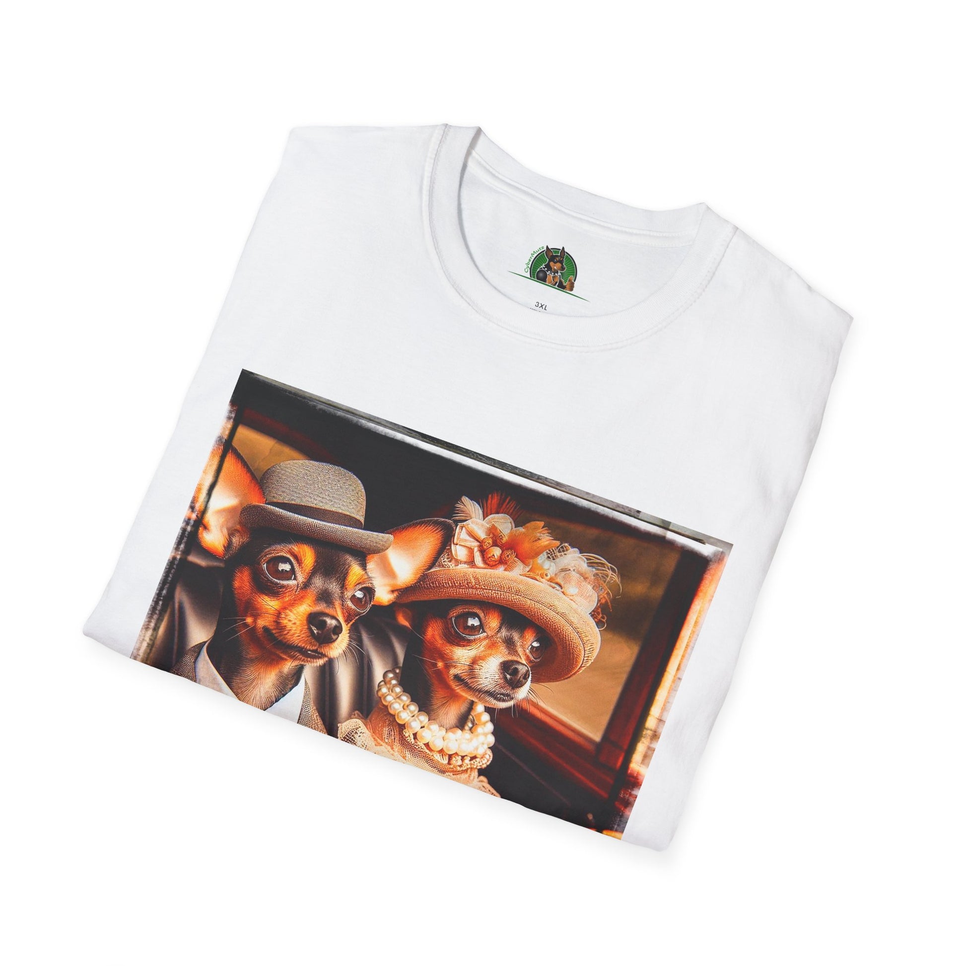 Wacky Min Pin T-Shirt small couple T-Shirt Printify