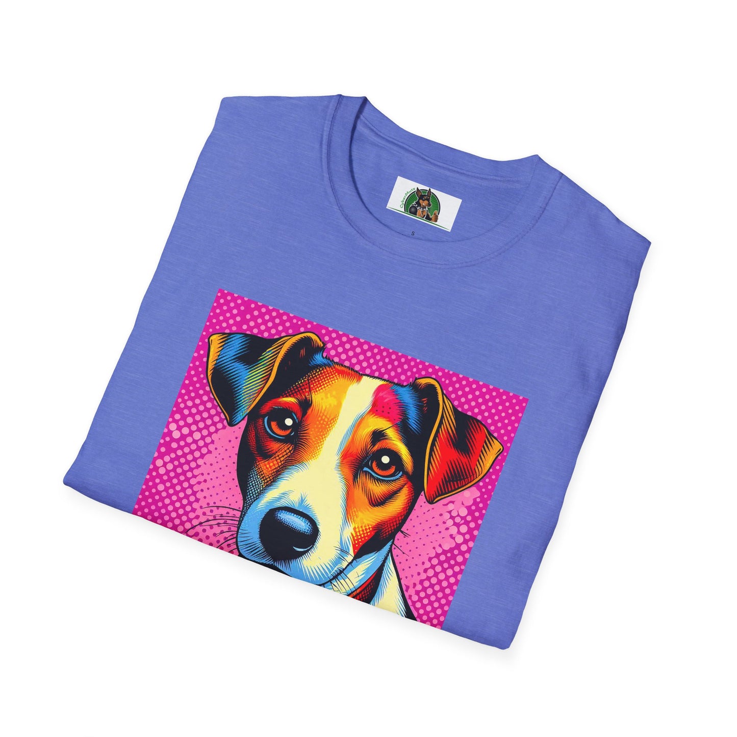 Jack Russell Pink Pop Art