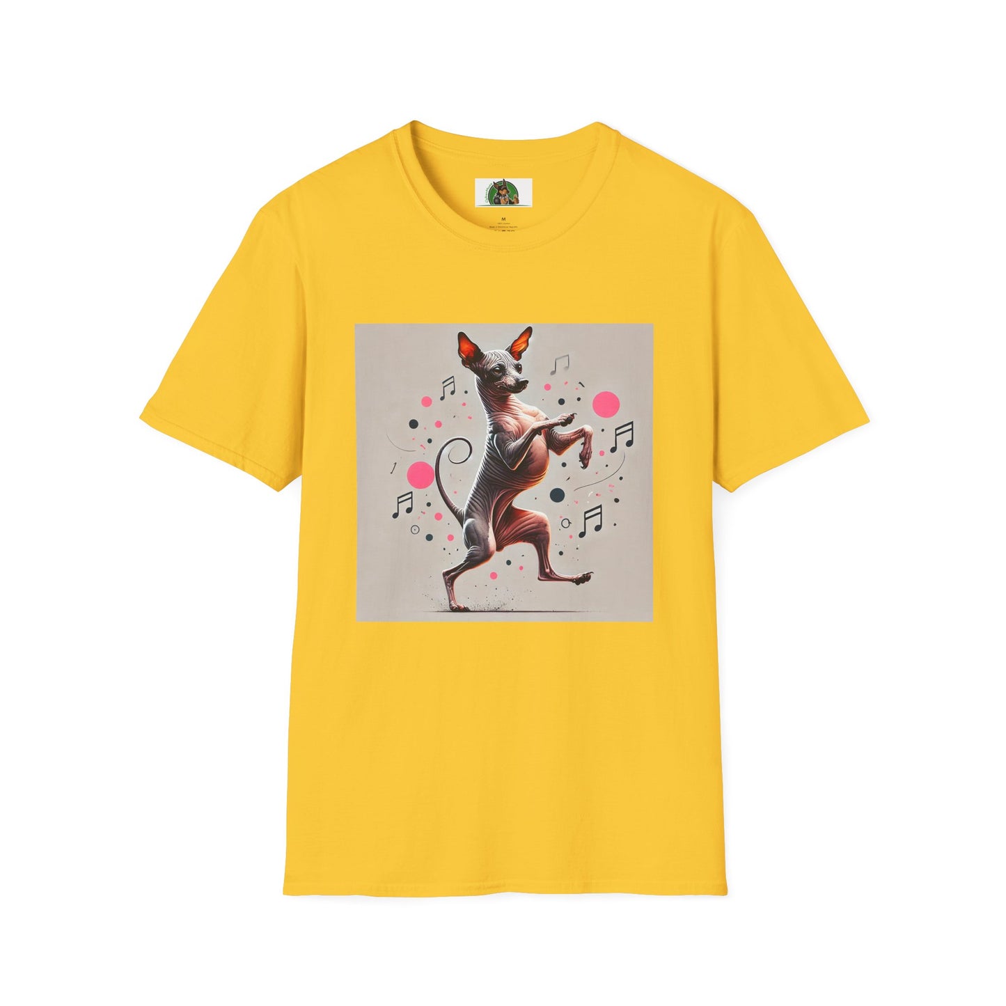 Mexican Hairless Dancing Dog T-Shirt T-Shirt Printify S Daisy