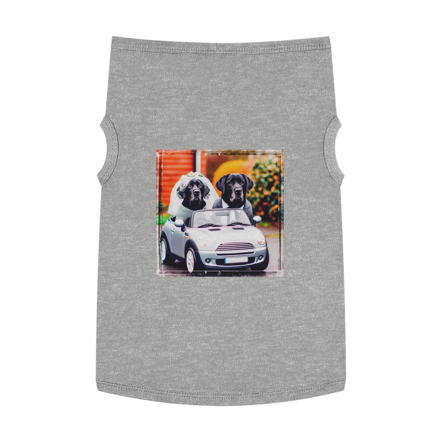 Wacky Pet Tank Top Labrador Retriever Pets Printify XL Heather 