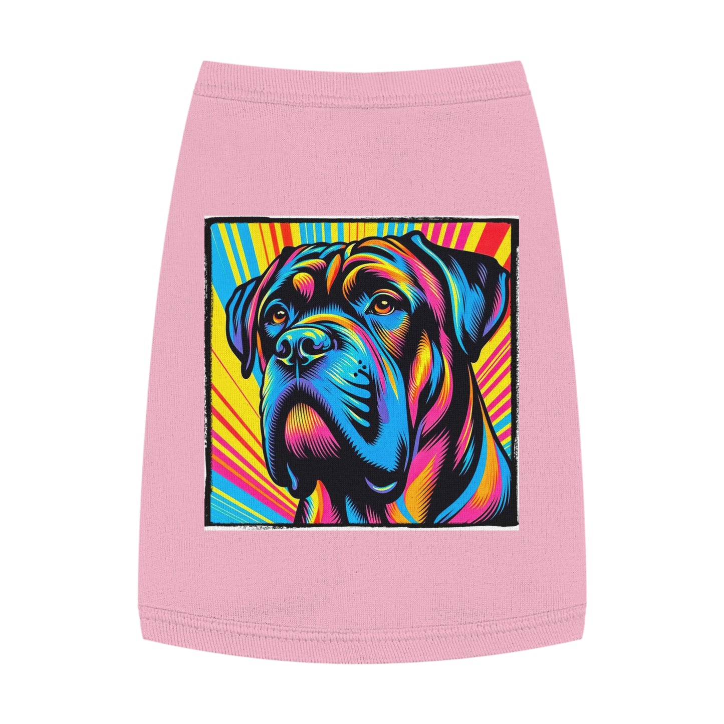 Pet Tank Top Cane Corso Pets Printify M Pink 