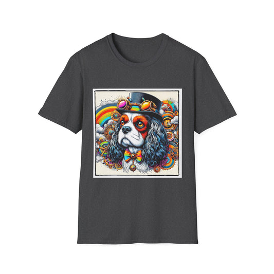 Cavalier King Charles Spaniel T-Shirt Printify XS Dark Heather 