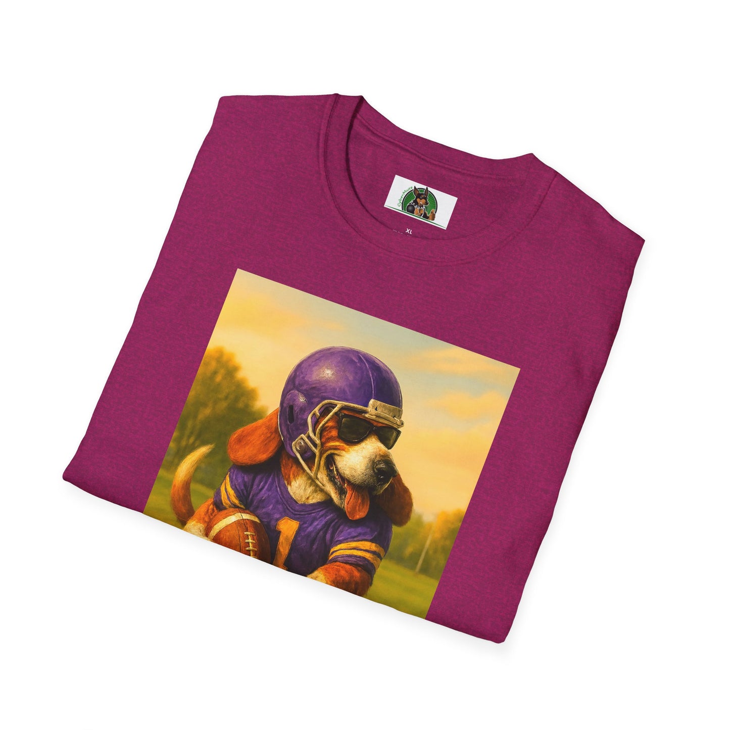 Sports Football Basset Hound T-Shirt