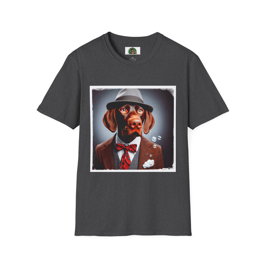 German Shorthaired Pointer T-Shirt Printify XS Dark Heather 