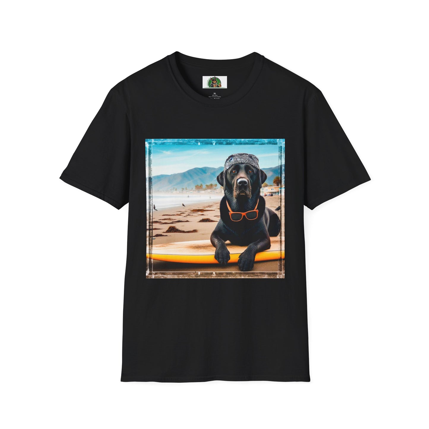 Labrador Retriever T-Shirt Printify XS Black 