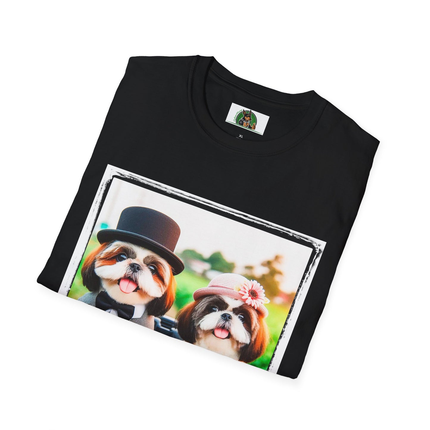 Wacky Shih Tzu T-Shirt Printify   