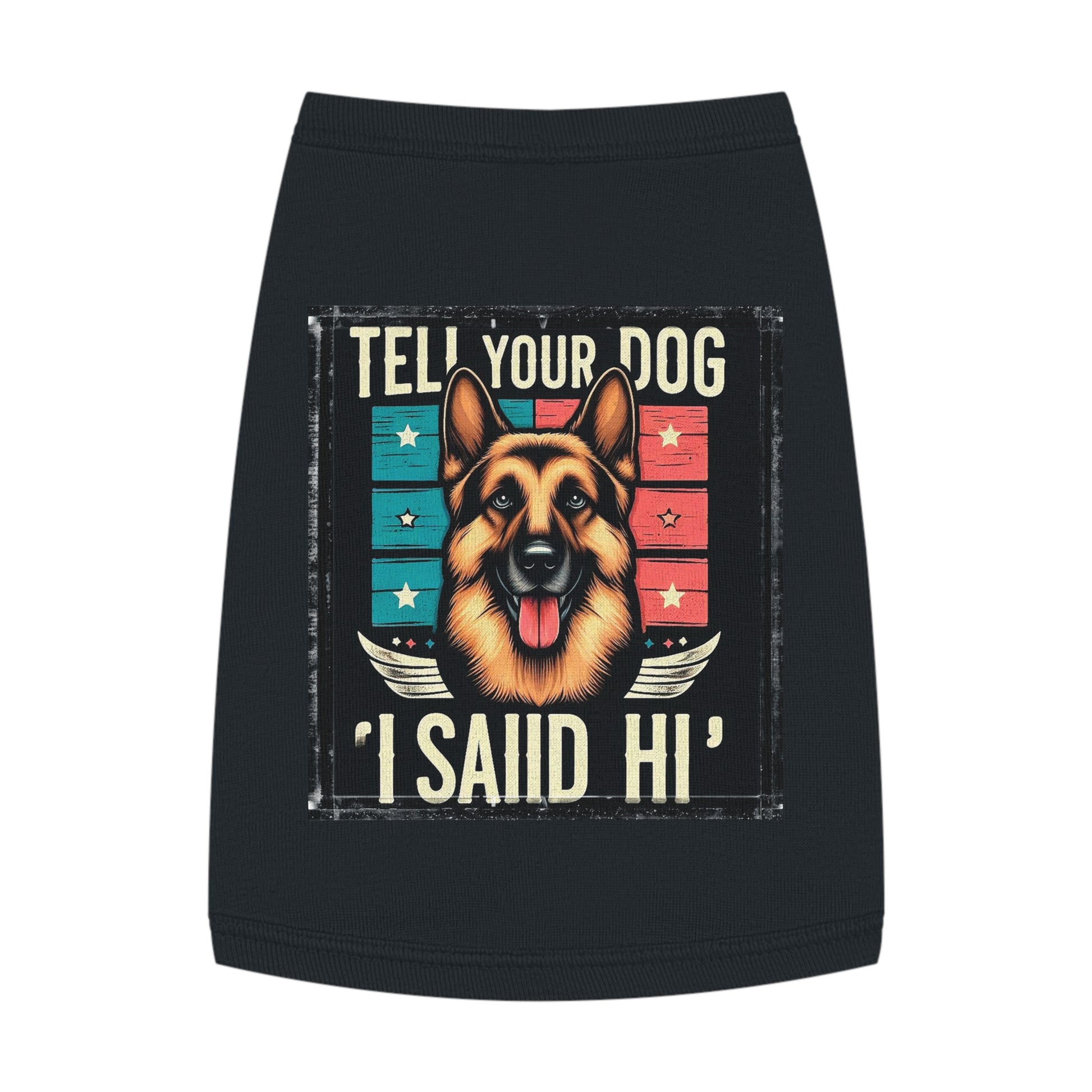 Pet Tank Top German Shepherd Pets Printify   