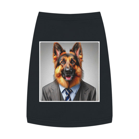 Pet Tank Top German Shepherd Pets Printify M Black