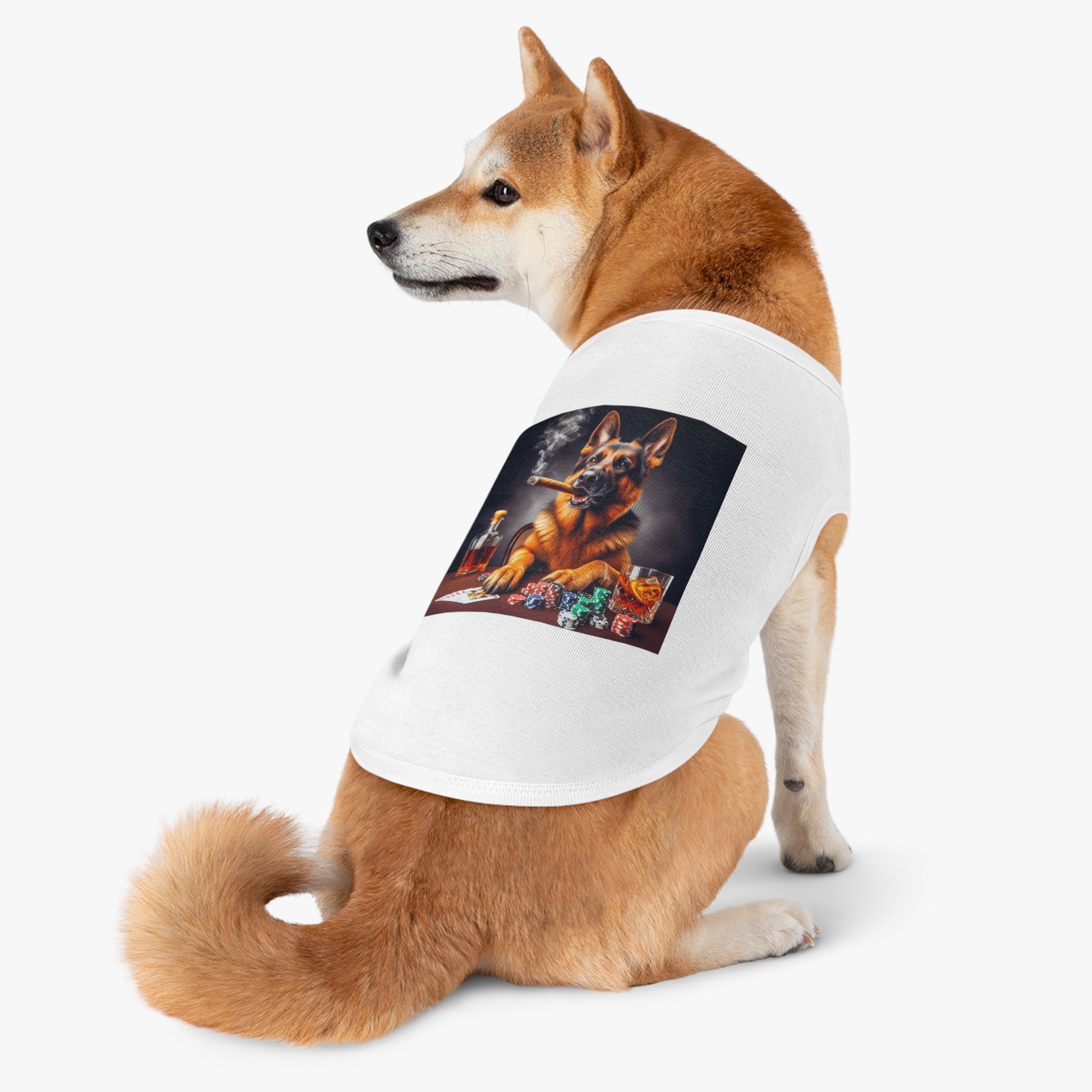 Pet Tank Top German Shepherd Pets Printify   