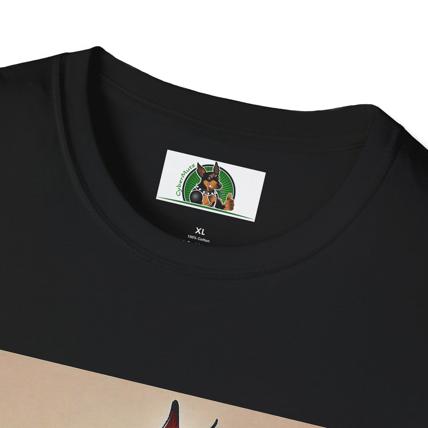 Dancing Doberman Unisex T-Shirt T-Shirt Printify