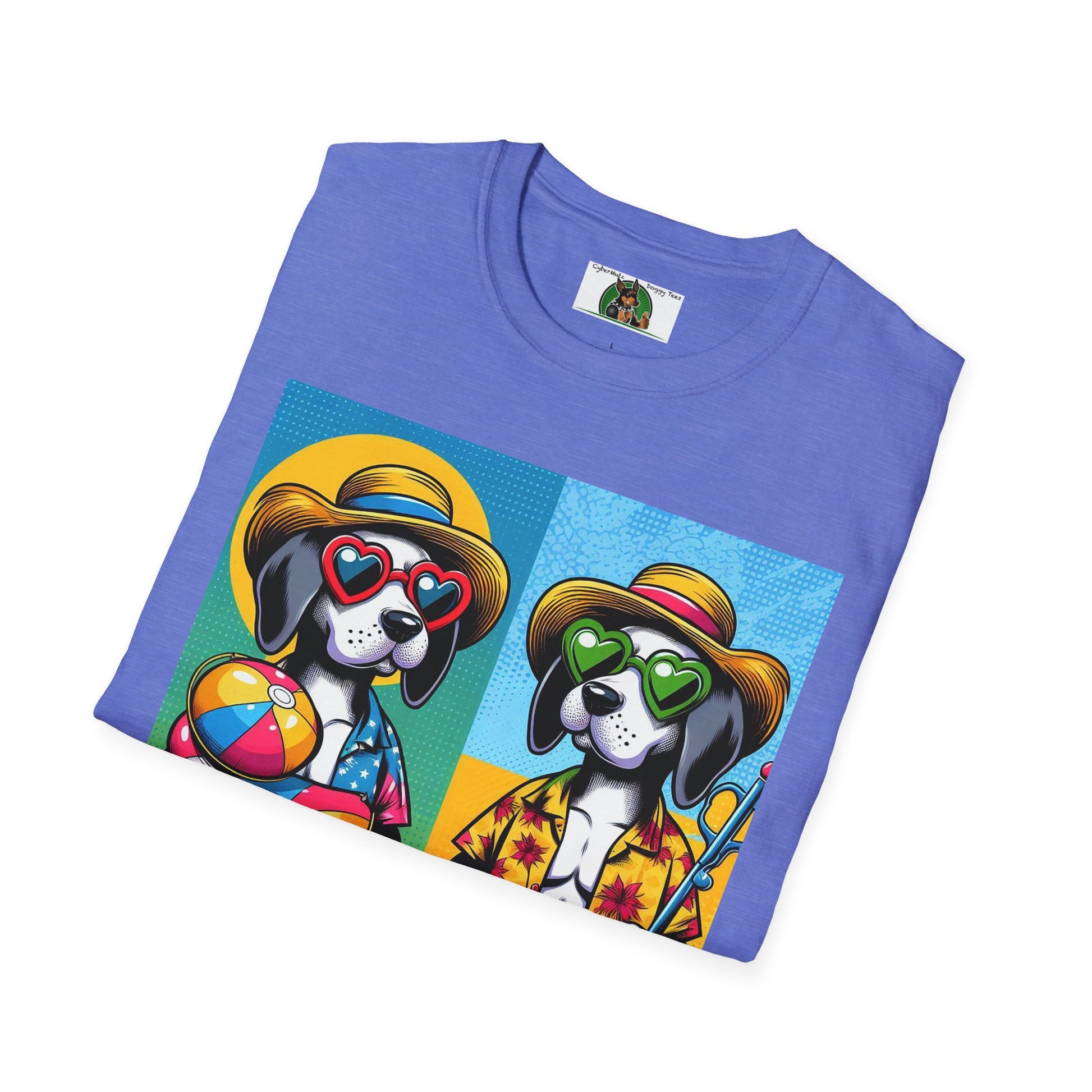 Wacky Pop Art T-Shirt Printify   