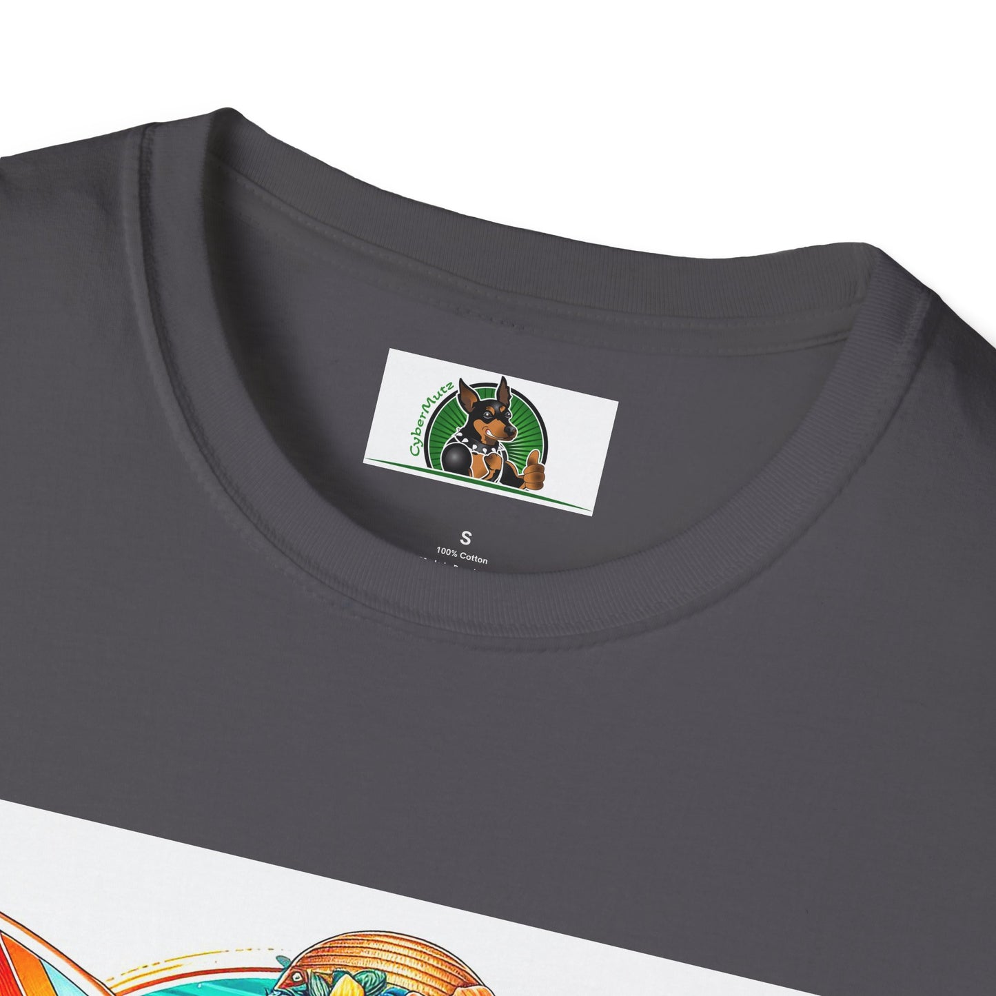 Jack Russell W/Beach Girl T-Shirt Printify