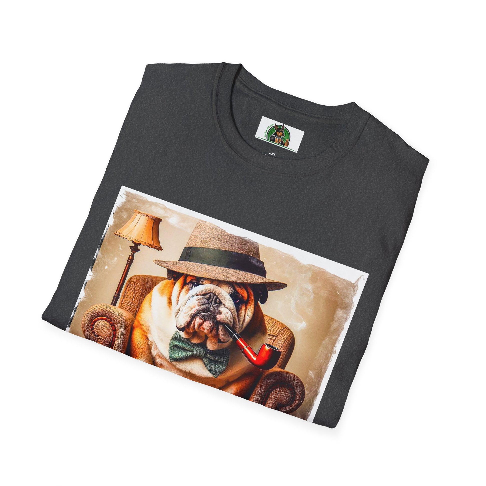 Bulldog T-Shirt Printify