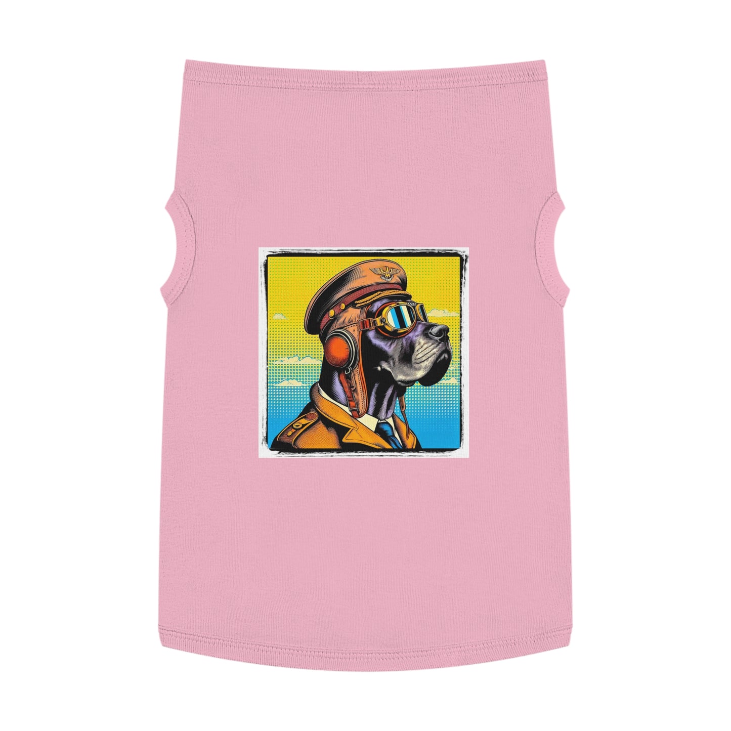 Pet Tank Top Great Dane Pets Printify XL Pink 