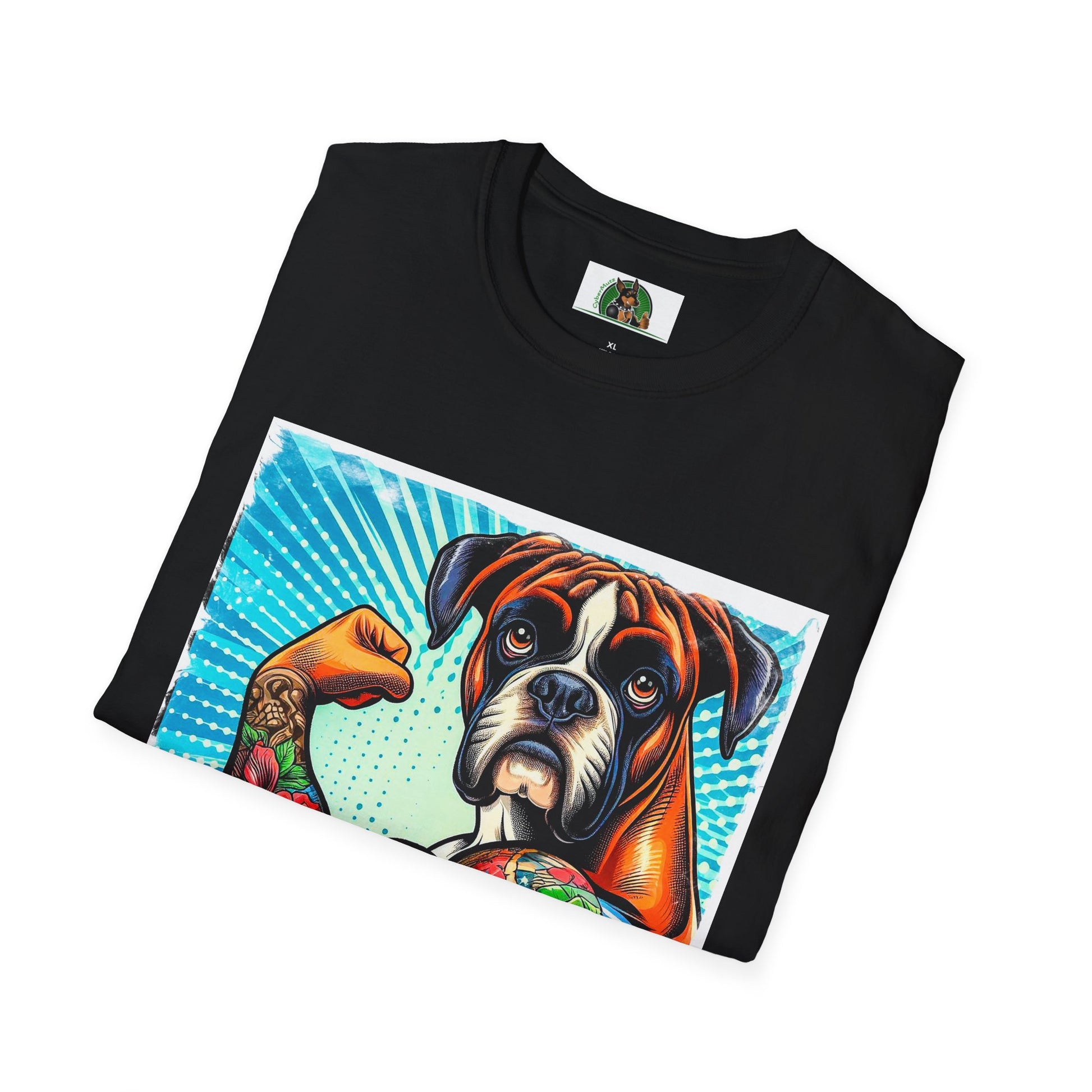 Boxer T-Shirt Printify   