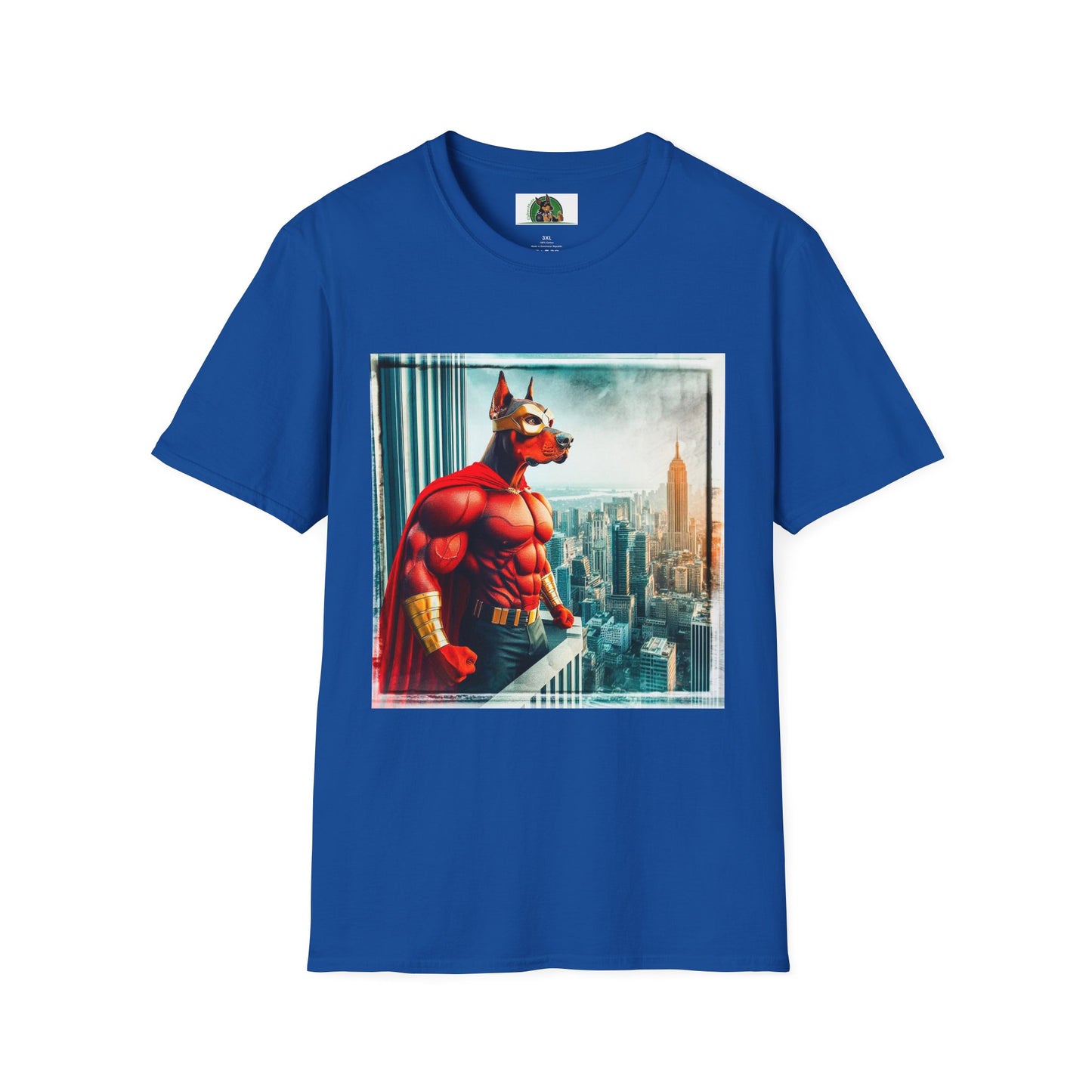 Doberman T-Shirt Printify XS Royal 