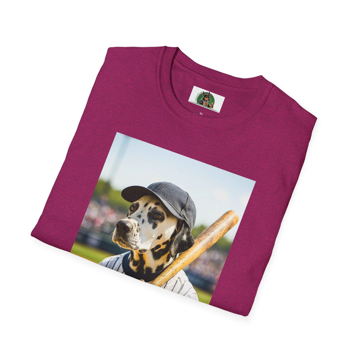 Baseball Dalmatian Sports Unisex T-Shirt