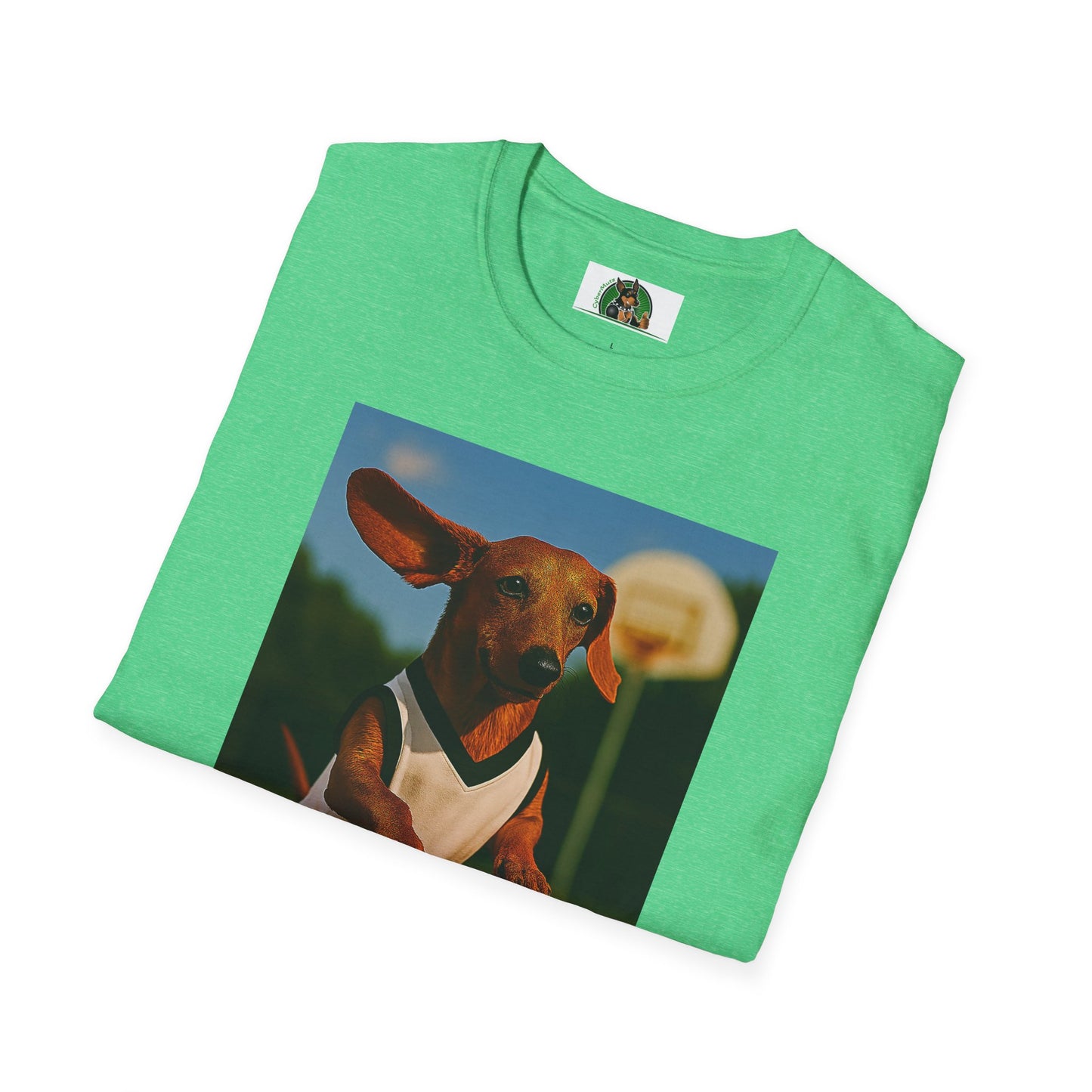 Sports Dachshund Basketball T-Shirt