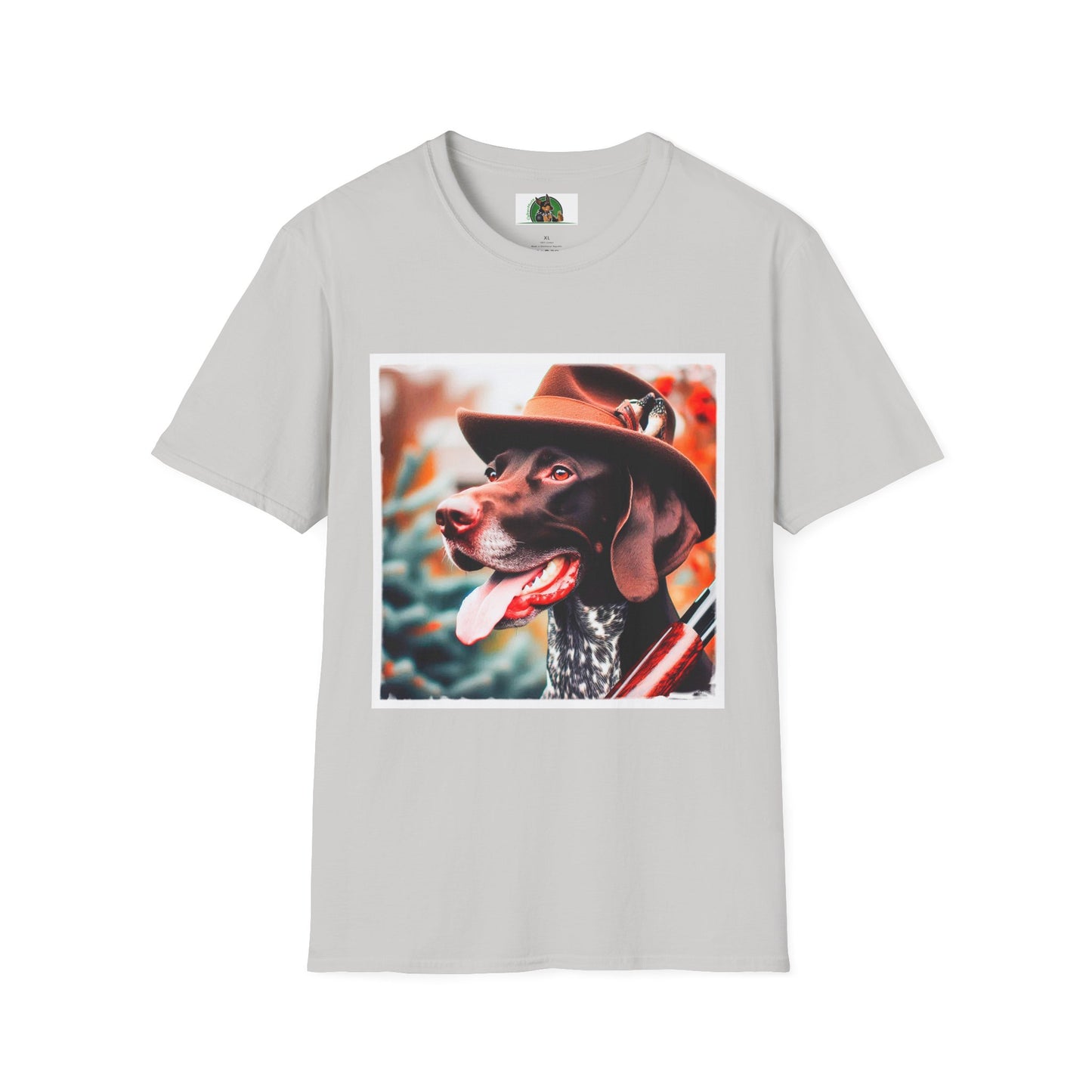 German Shorthaired Pointer T-Shirt Printify S Ice Grey 