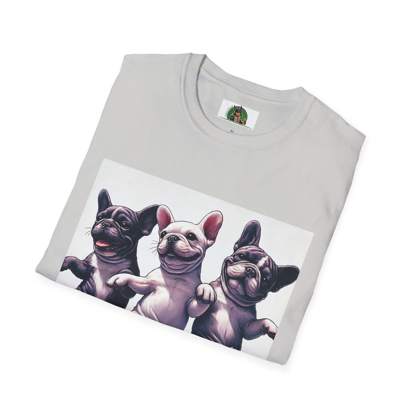 French Bulldogs Dancing Unisex T-Shirt