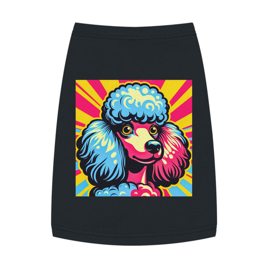 Pet Tank Top Poodle Pets Printify M Black 