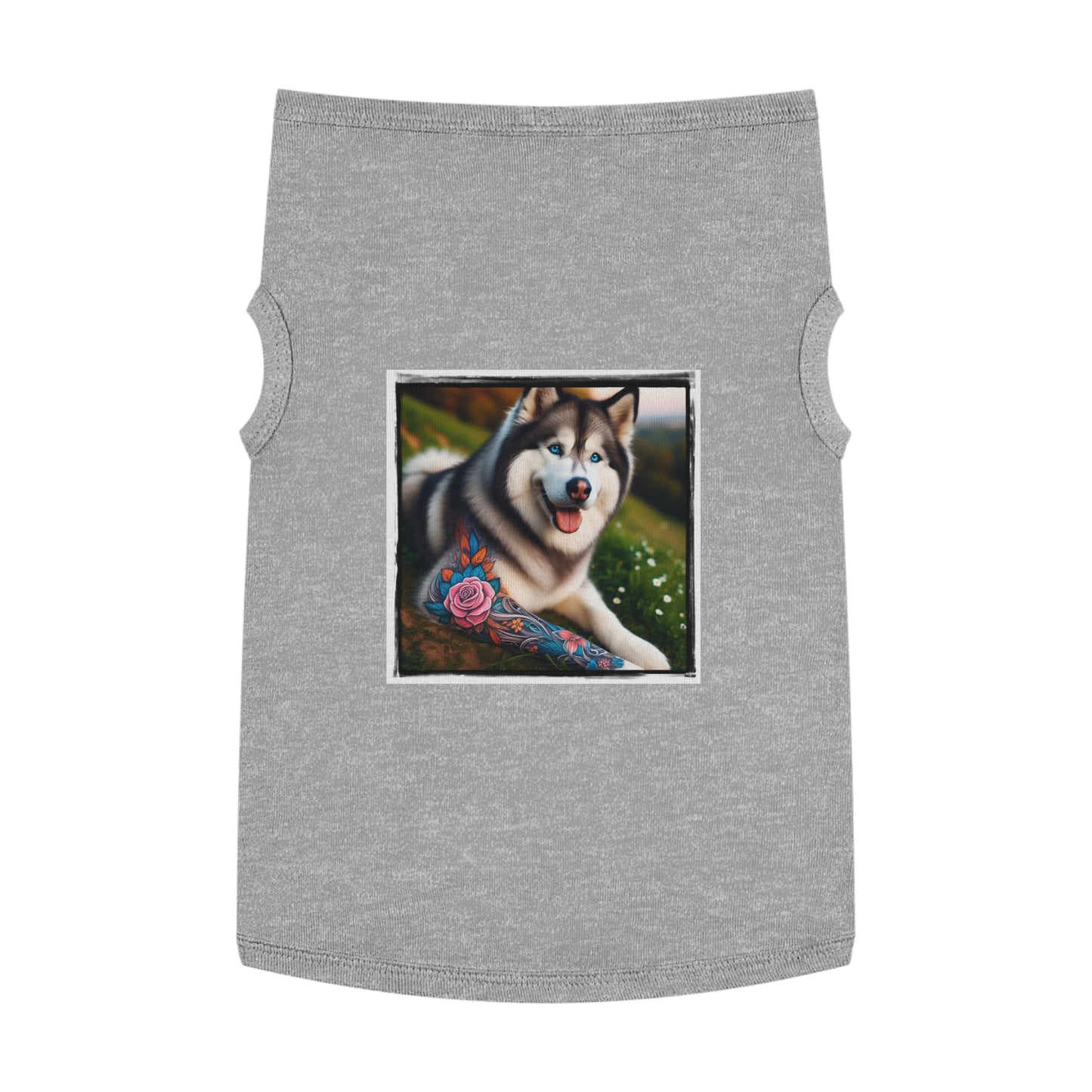 Pet Tank Top Husky Pets Printify XL Heather 