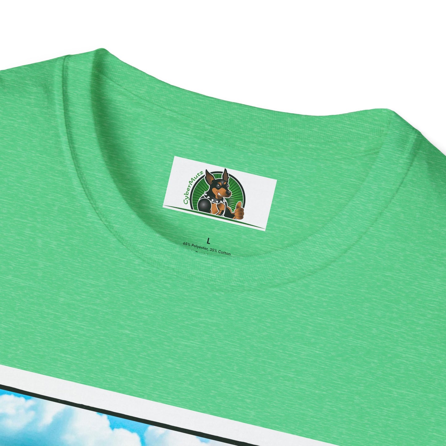 Yorkie beach cruising shirt T-Shirt Printify