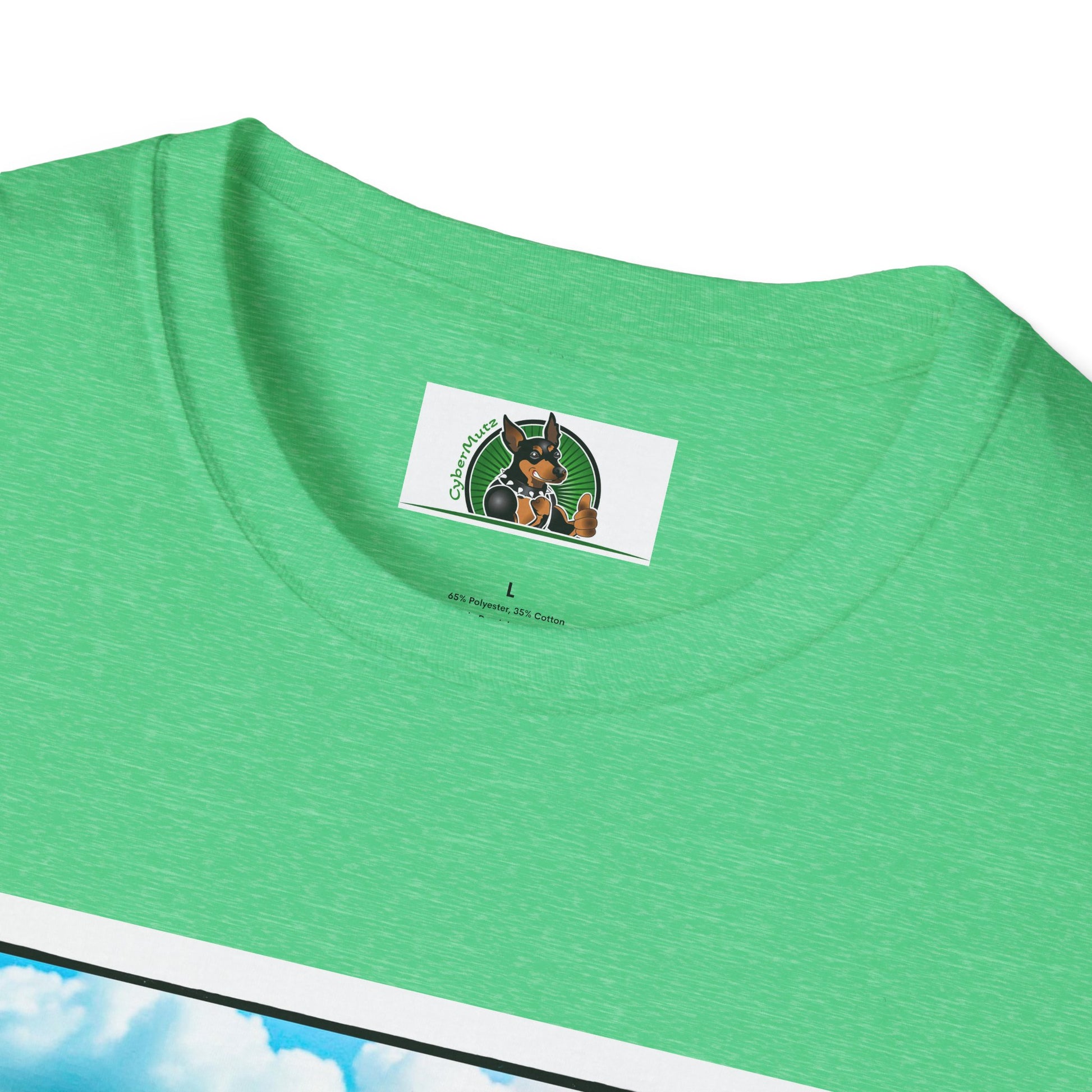 Yorkie beach cruising shirt T-Shirt Printify