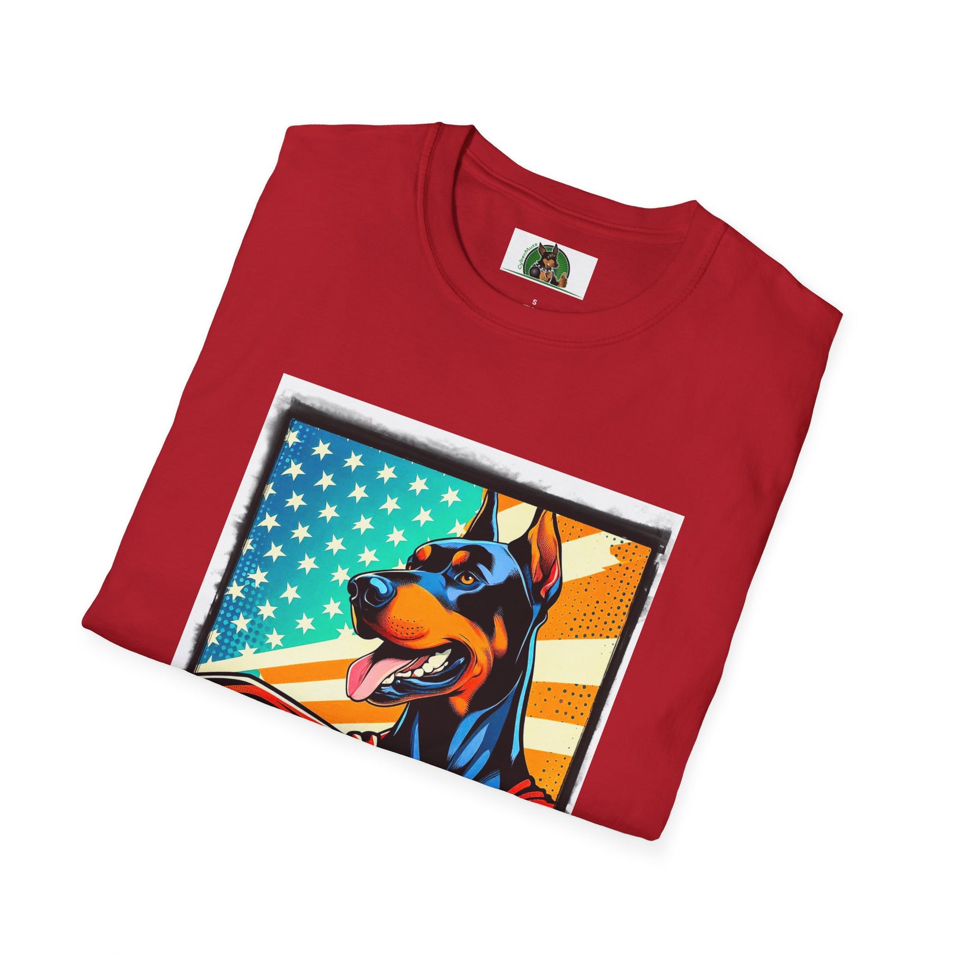 Doberman T-Shirt Printify   