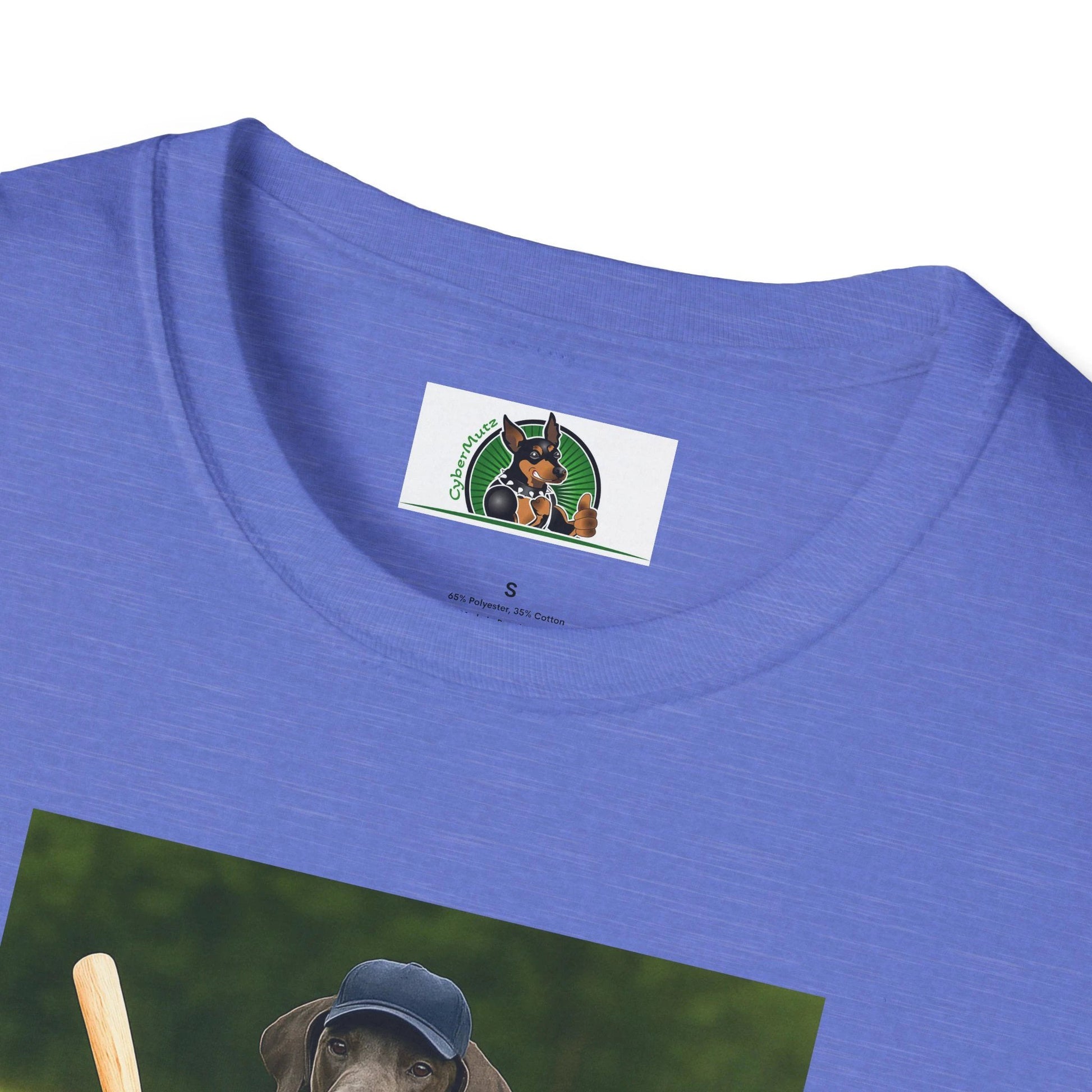 Great Dane Baseball T-Shirt — Sports Dog Tee by Printify