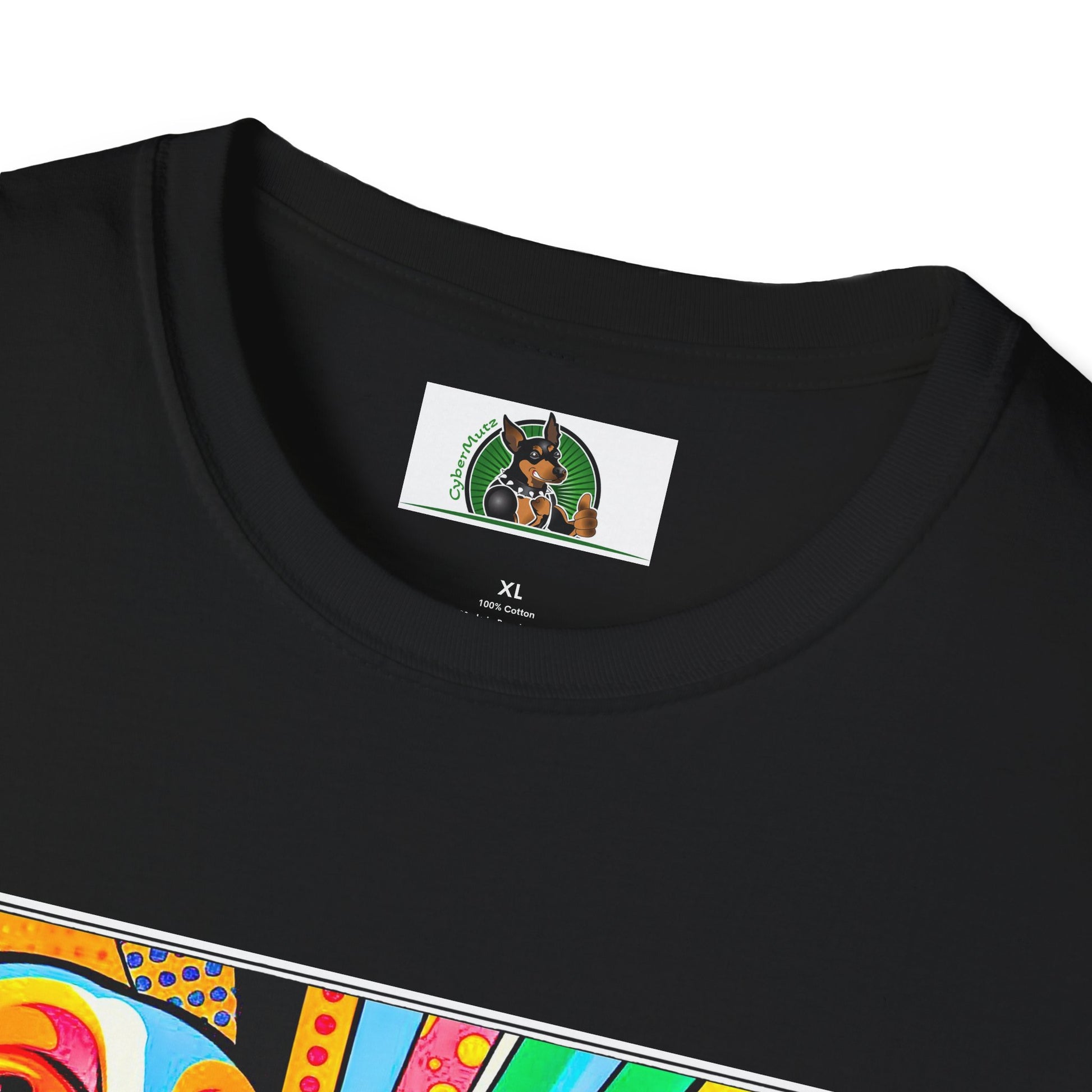 Basset Hound Boys Pop Art Pic T-Shirt Printify