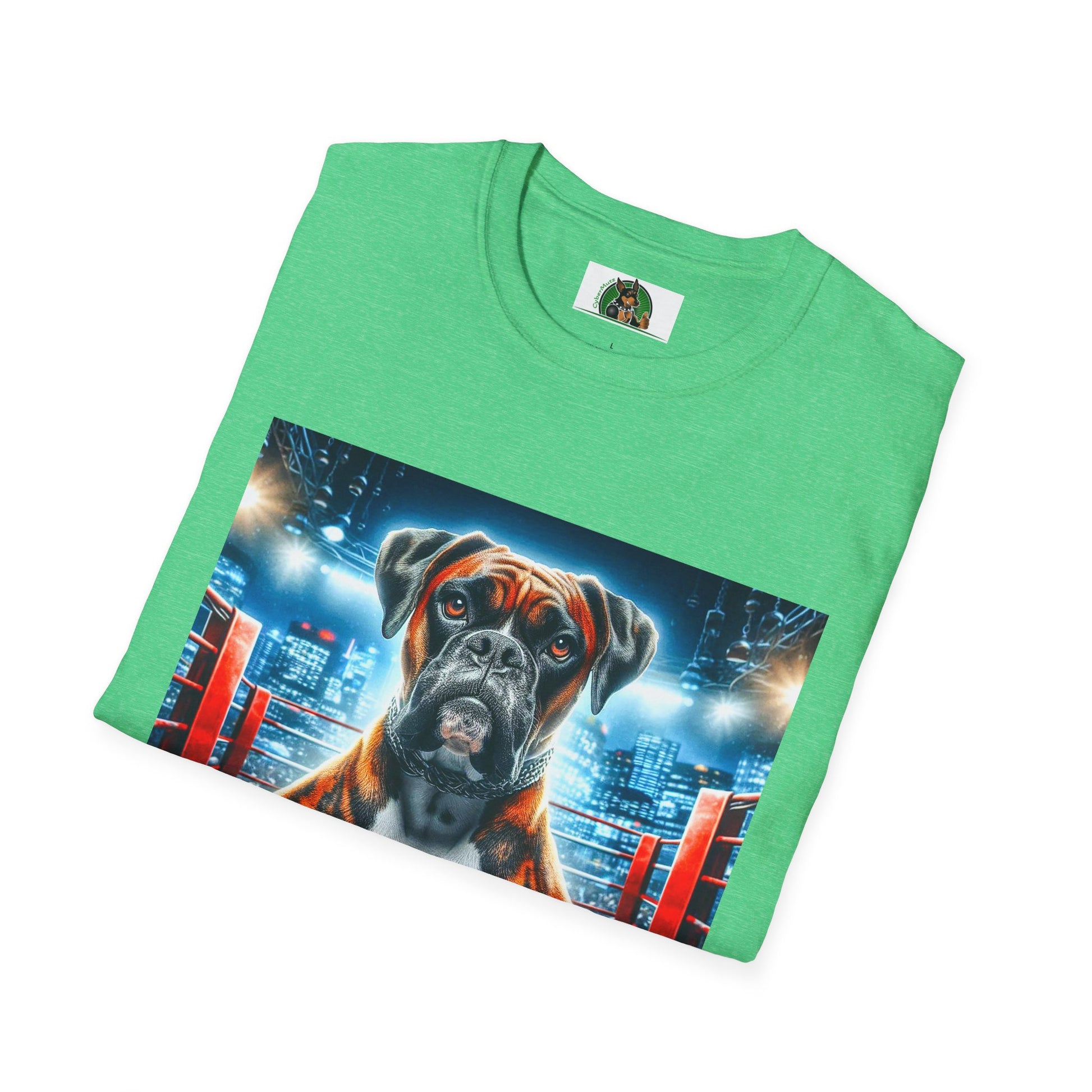 Boxing Boxer Dog Shirt T-Shirt Printify   