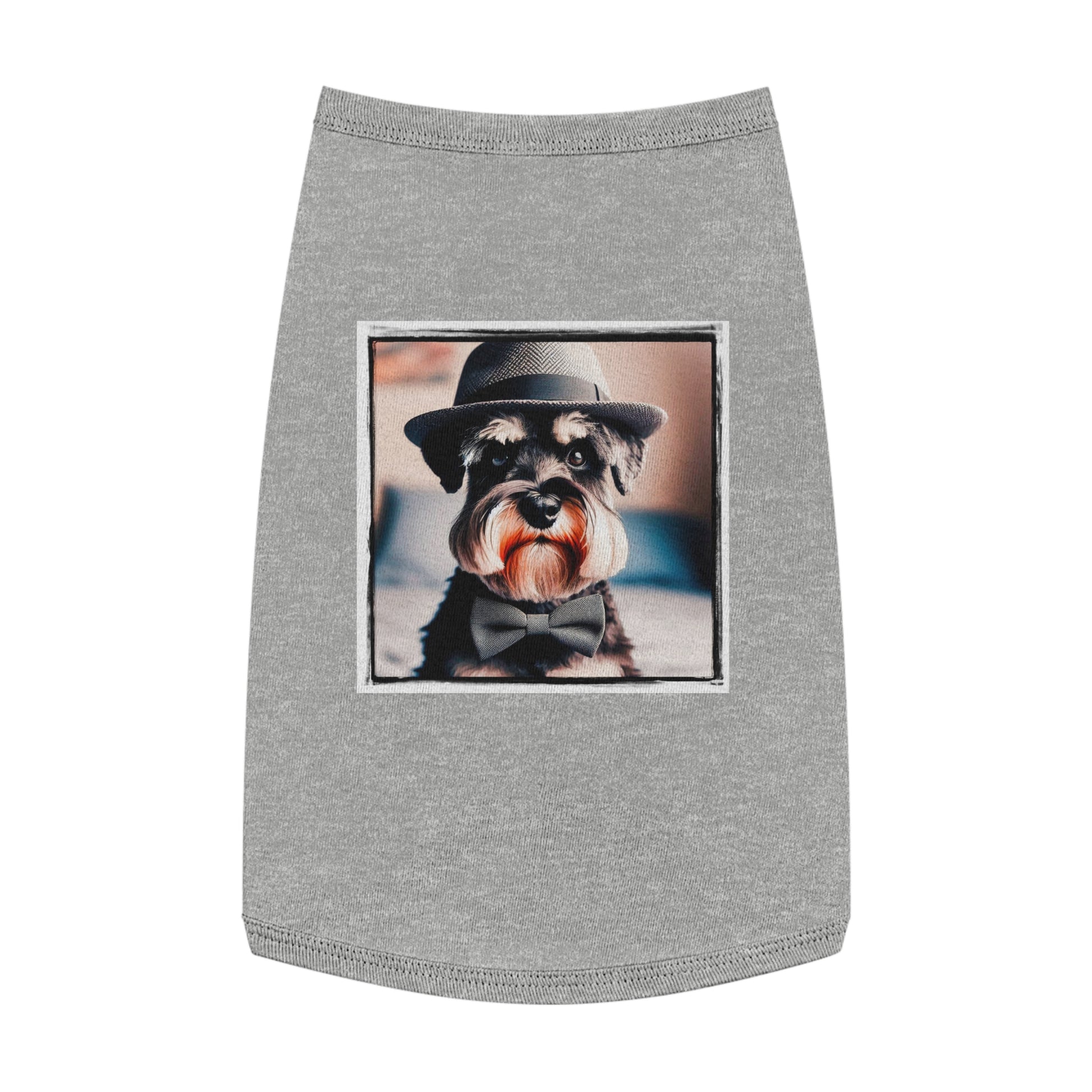 Pet Tank Top Miniature Schnauzer Pets Printify   