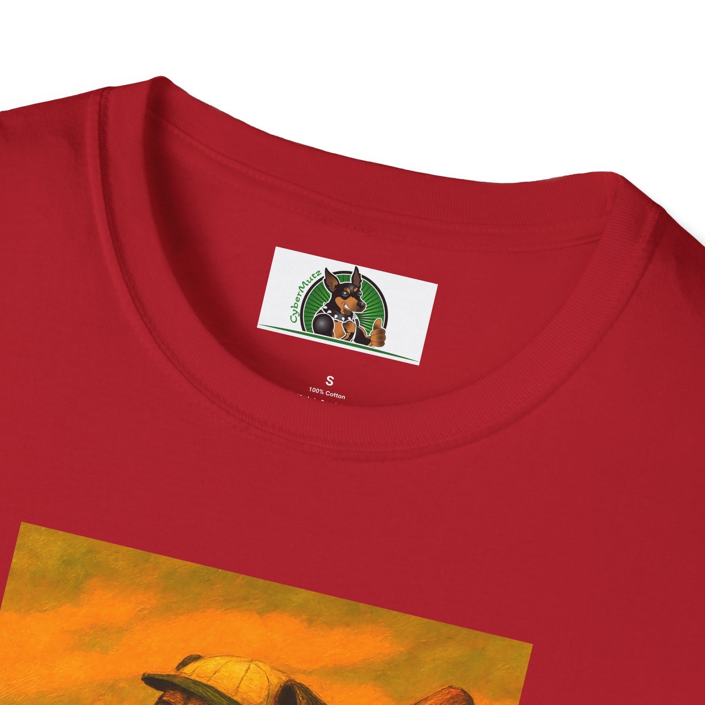 Boxer Puppy Dogs Unisex T-Shirt - Baseball Sports Theme