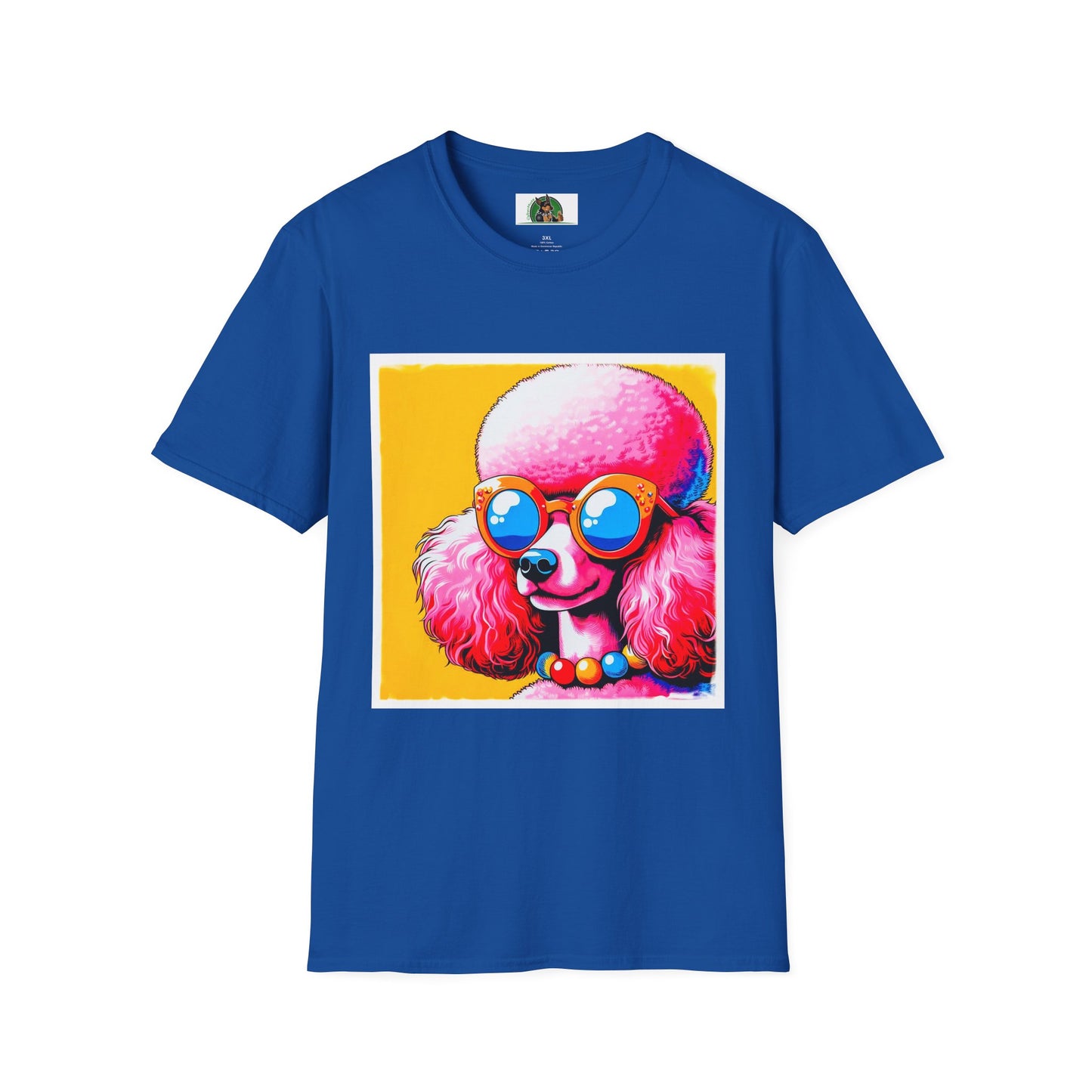 Poodle T-Shirt Printify XS Royal