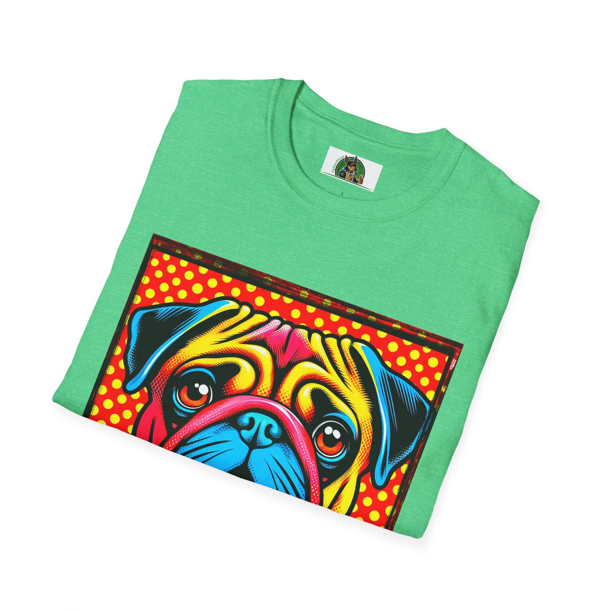 Pugs T-Shirt Printify   