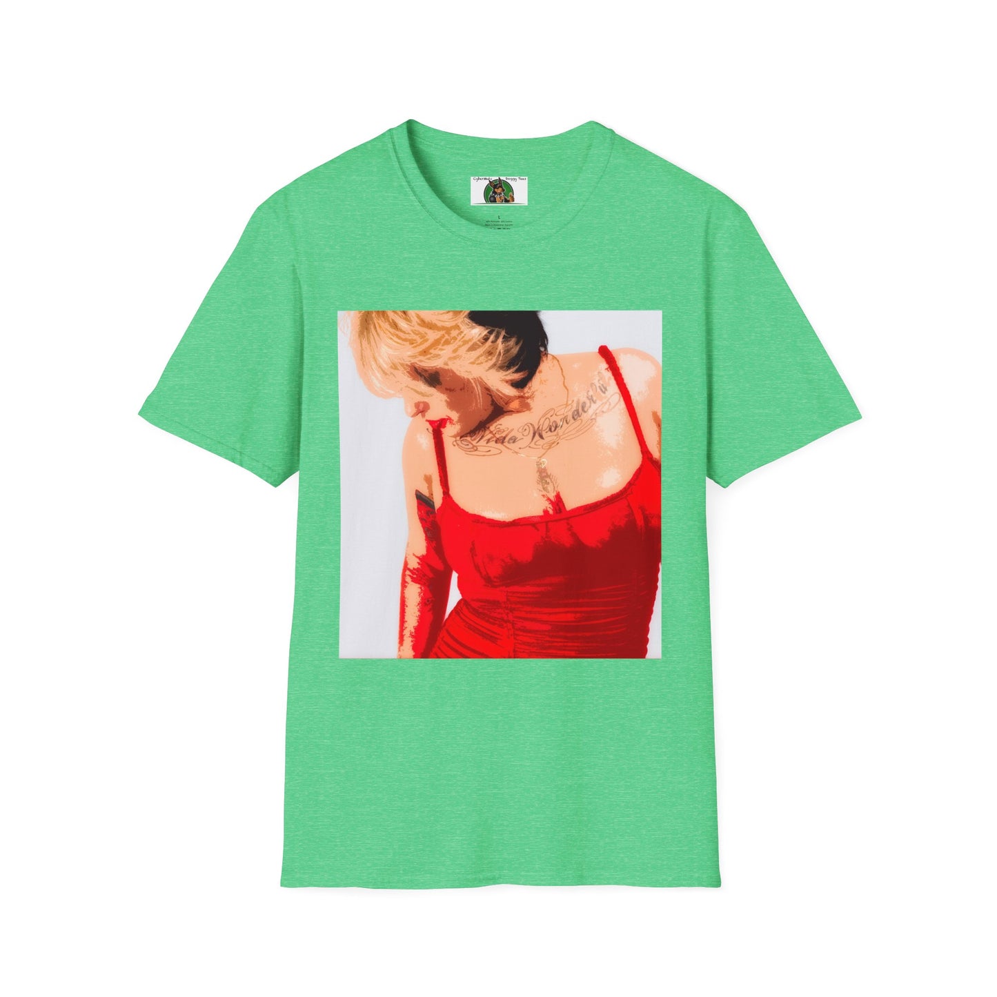 Mis·cel·la·ne·ous Pop Art T-Shirt Printify S Heather Irish Green 