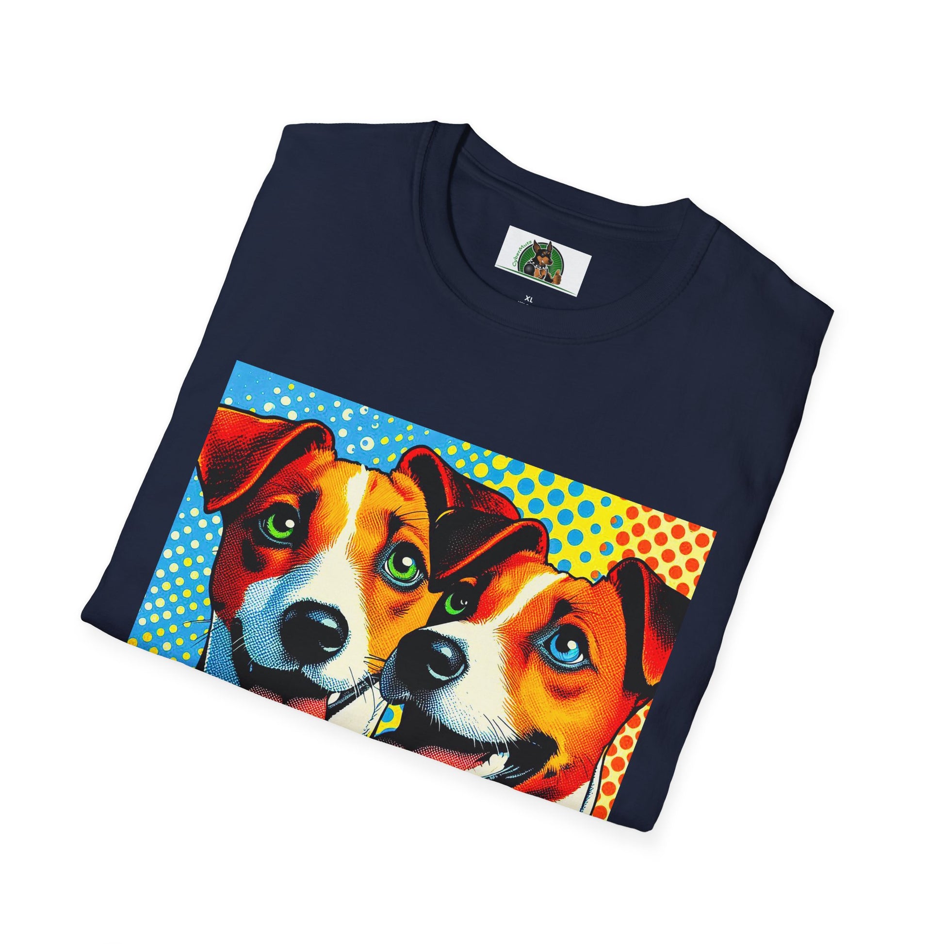 Jack Russell Pop Art Dogs T-Shirt Printify