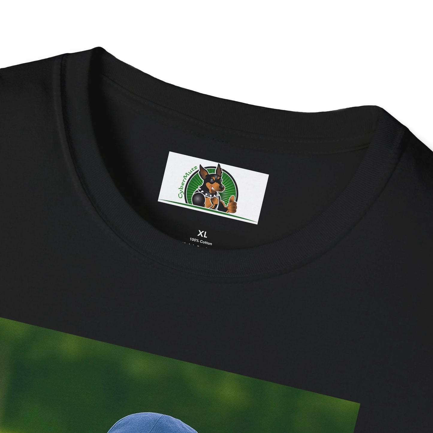 Golden Doodle Playing Golf T-Shirt — Sports Dog Golfing Tee T-Shirt Printify