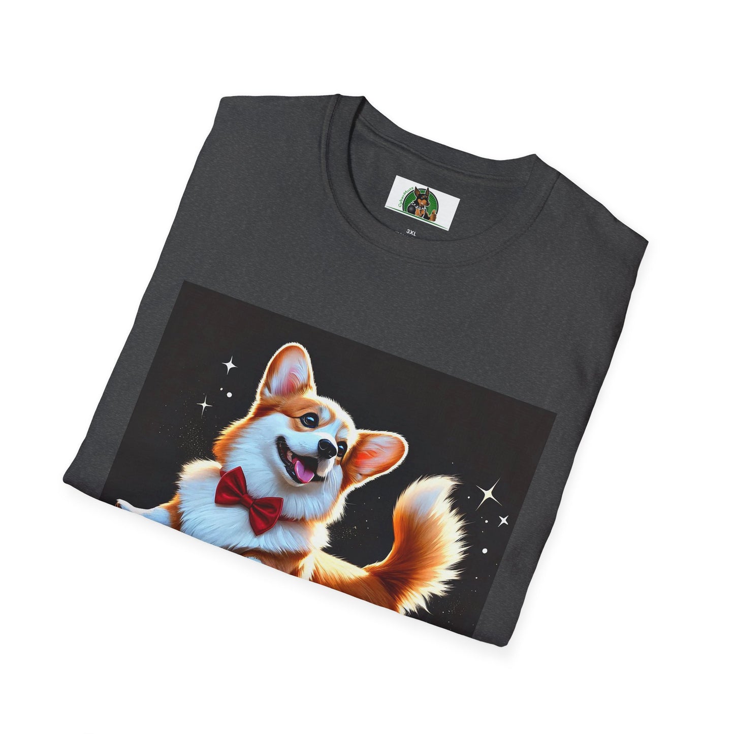 Dancing Pembroke Welsh Corgi T-Shirt T-Shirt Printify