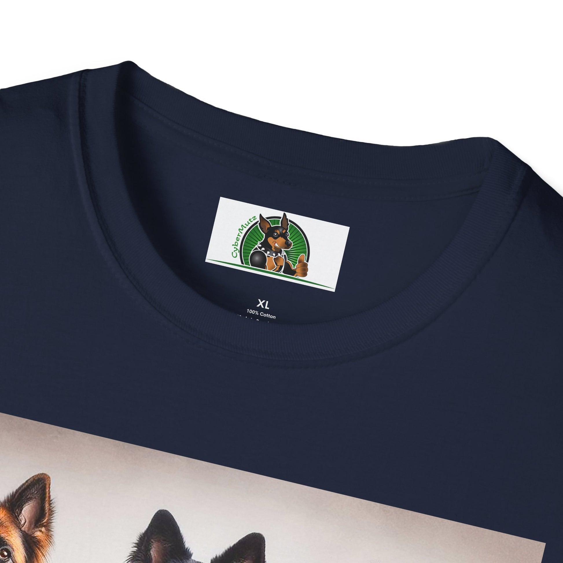 German Shepherd pretty ballerinas shirt T-Shirt Printify