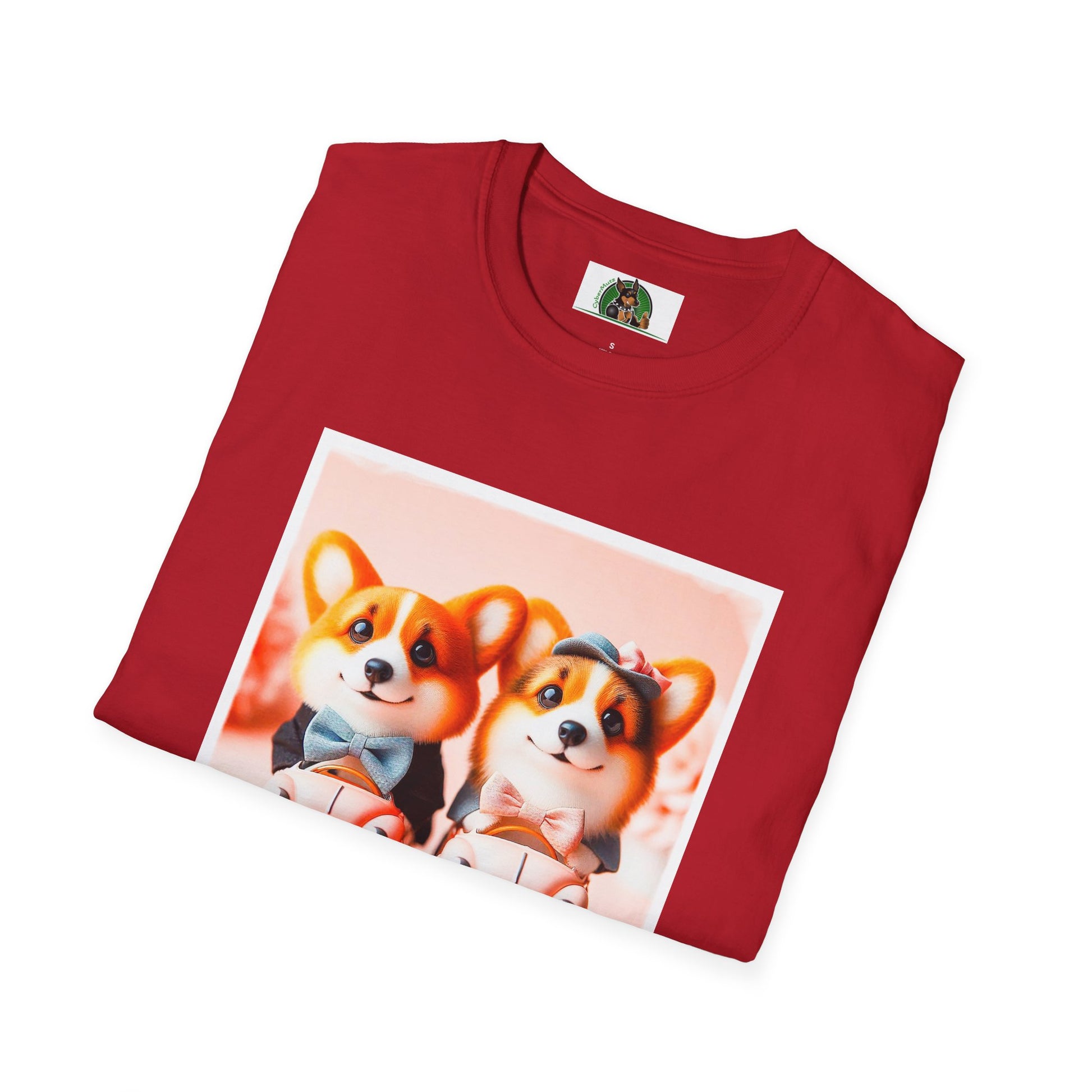 Wacky Pembroke Welsh Corgi T-Shirt Printify   