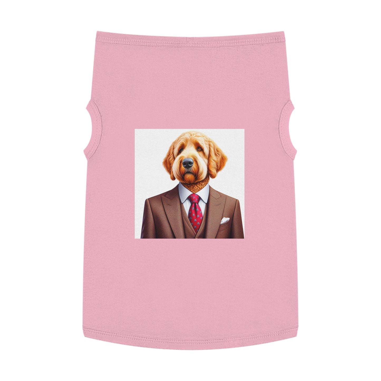 Pet Tank Golden Doodle Pets Printify XL Pink 