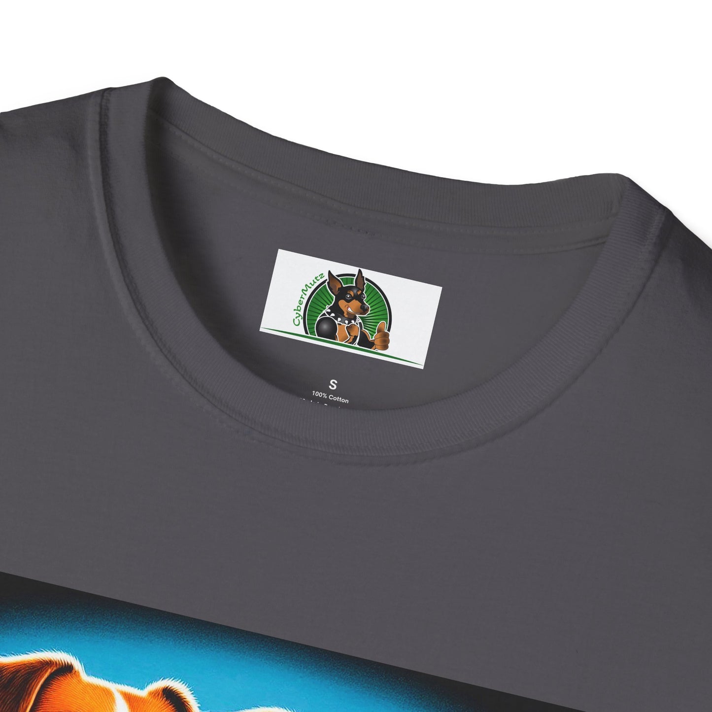 Wacky Jack Russell Father And Son Driving T-Shirt Printify