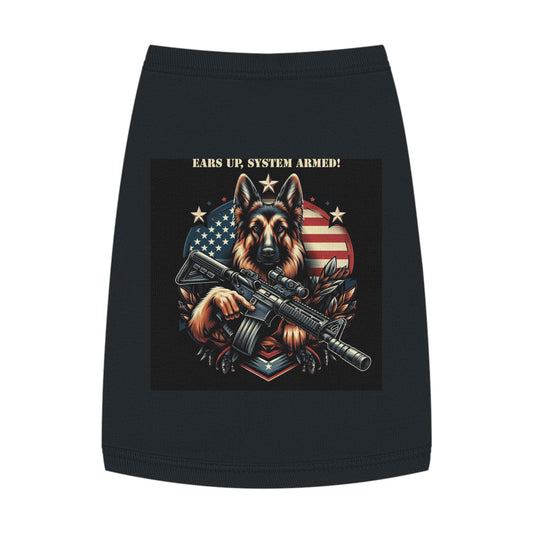 Pet Tank Top German Shepherd Pets Printify   