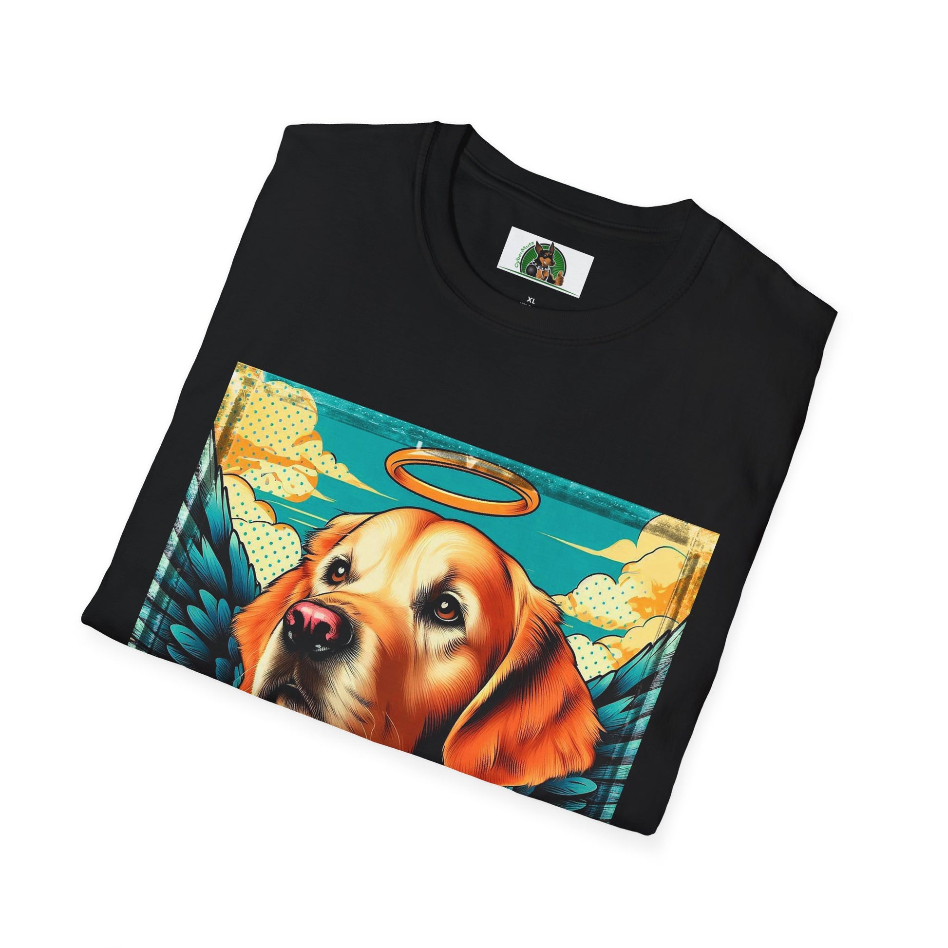 Golden Retriever pretty Angel shirt T-Shirt Printify