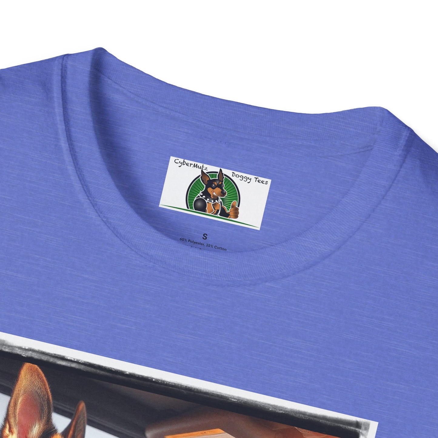 German Shepherd Dog Off-Roader Unisex Softstyle T-Shirt