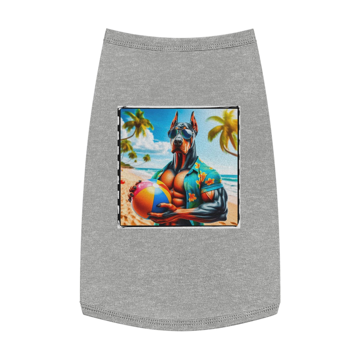 Pet Tank Top Doberman Pets Printify   