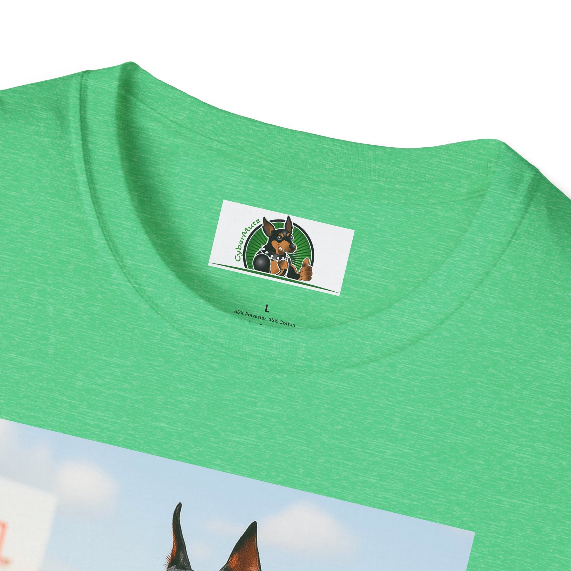 Basketball Doberman Sports T-Shirt T-Shirt Printify