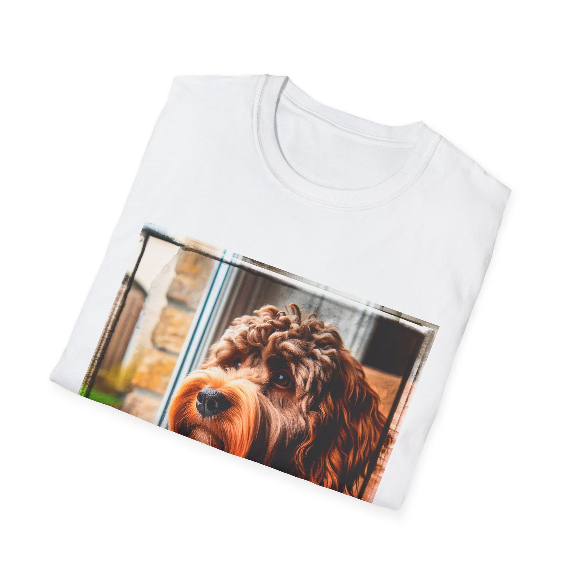 CockerPoo people watching t shirt T-Shirt Printify